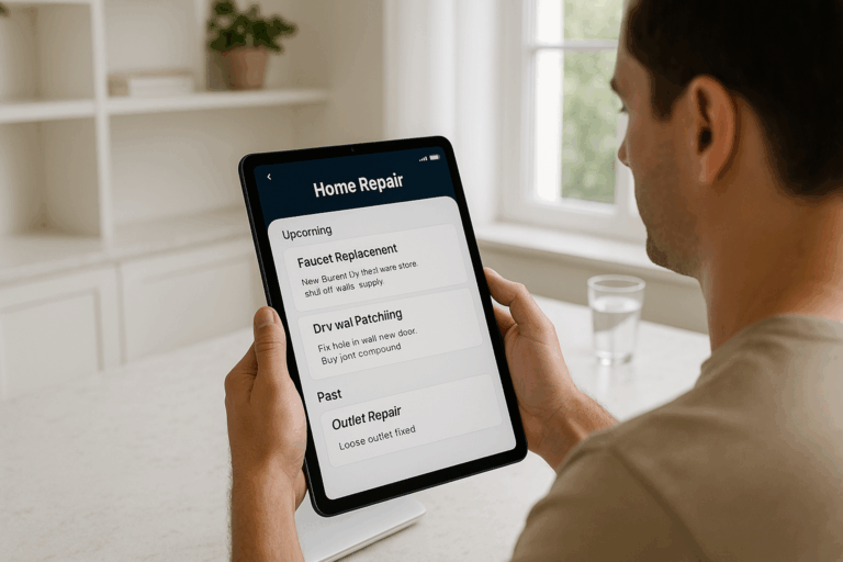 Home Repair Tracking Tool: Organize, Budget, and Stay on Top of Every Fix
